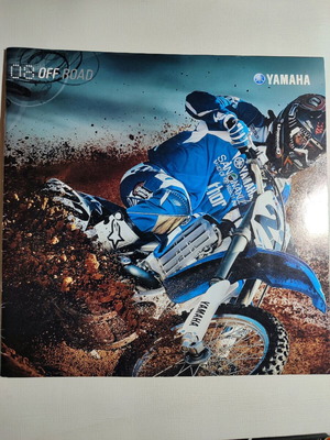 Yamaha Off Road 2008 catalog like new
