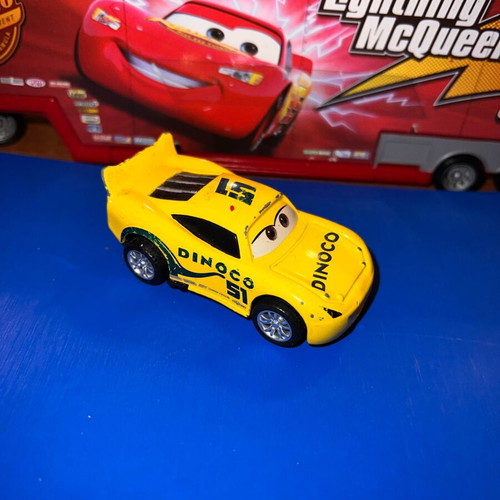 Metallic Cruz Ramirez from Cars 1:55 scale die cast used