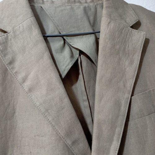 Massimo Dutti linen blazer like new, size 50, beige