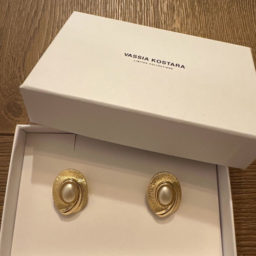 Clips earrings new without box
