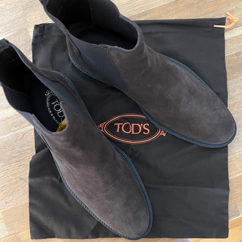 Chelsea boots ανδρικά Tod's καφέ καινούργια μέγεθος 43