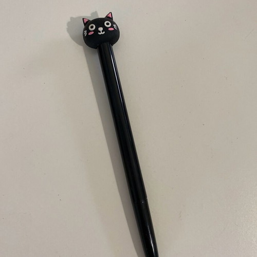 Paperchase pen with cat design like new