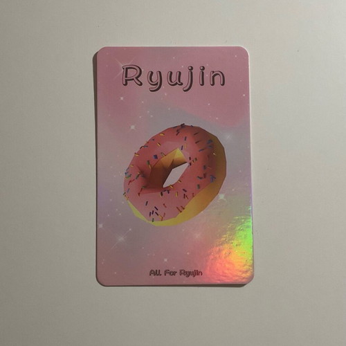 Ryujin lomocards new kpop Itzy