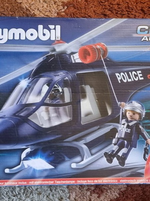 Playmobil 5183 police helicopter used