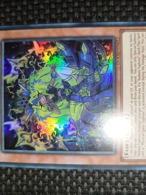 Yugioh Radiant Typhoon Meghala card like new