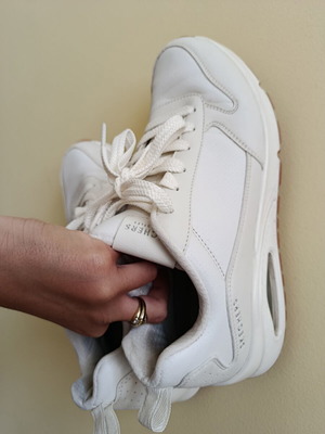 Ανδρικά παπούτσια Skechers sneakers μέγεθος 42 μεταχειρισμένα, άσπρα