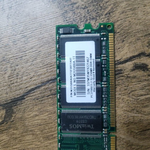 TwinMOS DDR 256 MB used