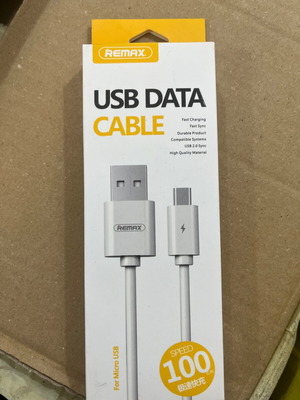 Remax Regular USB 2.0 σε micro USB καλώδιο λευκό 1m