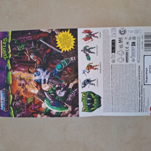 Turtles of Grayskull Clamp Champ Motu new