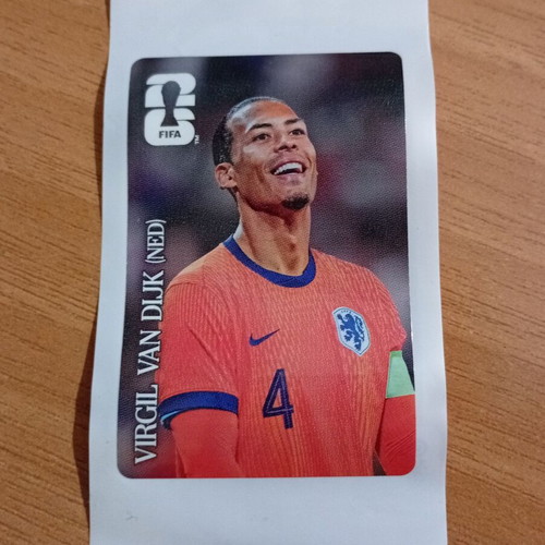 Panini FIFA World Cup 2026 Coca Cola Van Dijk sticker EU edition new
