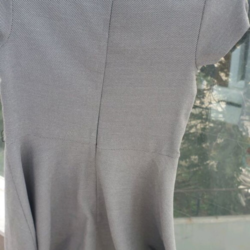 Marasil girls' dress gray, like new, size 158 cm
