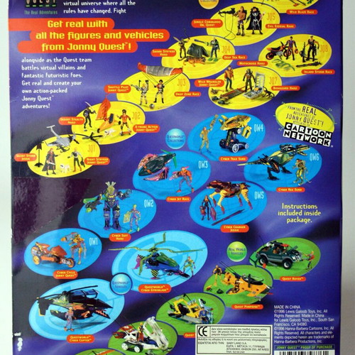 Jonny Quest Battle The Blaze JQ6 Galoob figure new, sealed