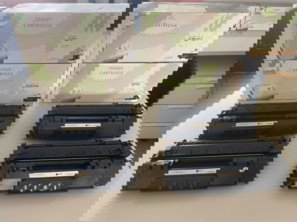 4 άδεια toner / cartridges Q-CONNECT (KF04324) για αναγόμωση ή ανταλλακτικά