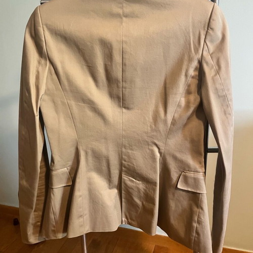 Beige Zara jacket used, size Small