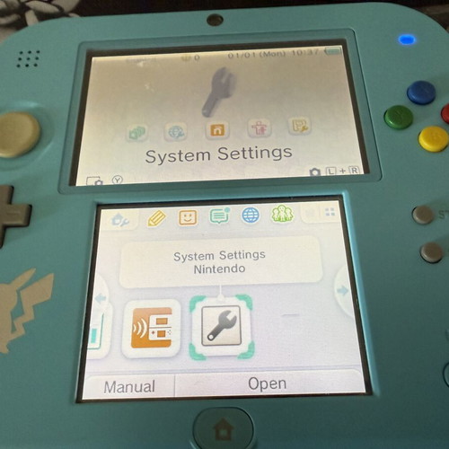 Nintendo 2DS Special Edition used with case