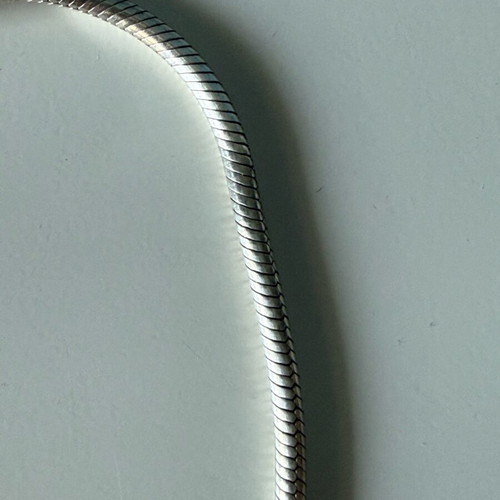 Pandora necklace with snake chain silver 925 like new, length 42 cm
