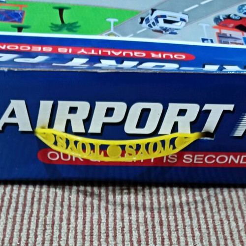 Vintage 90s Airport Play Set new