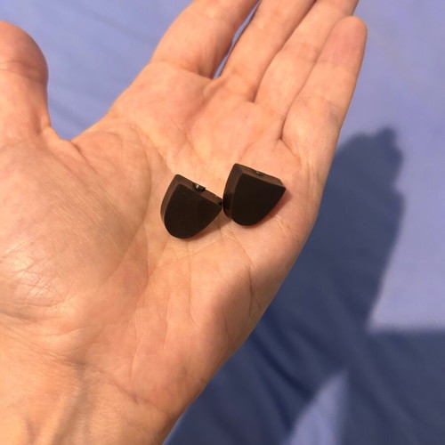Heel pads for pumps screw-in new, plastic bottom