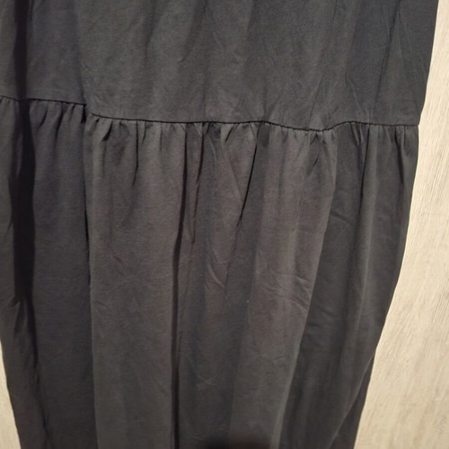 Maxi dress Urban Classics black cotton size XL new with tag