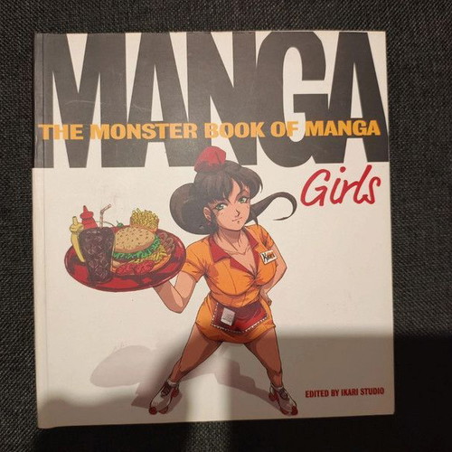 The Monster Book of Manga Girls like new, drawing tutorial