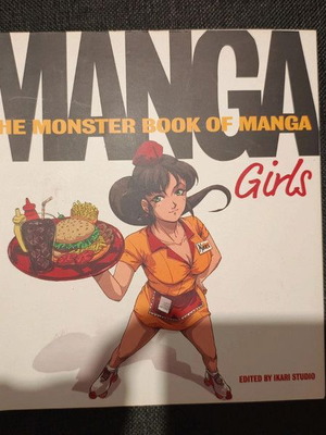 The Monster Book of Manga Girls like new, drawing tutorial