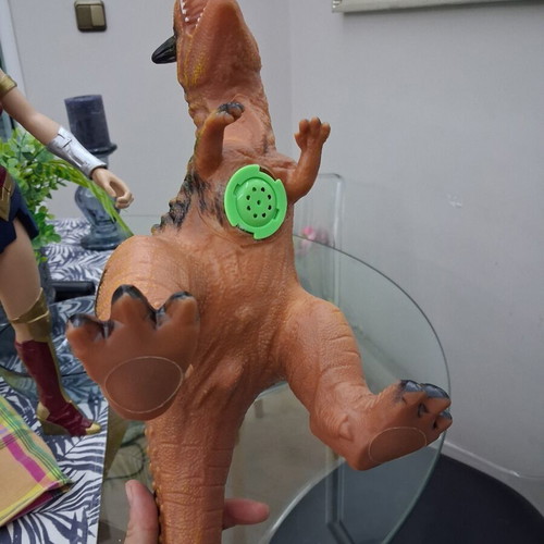 Red dragon figure like new with sound