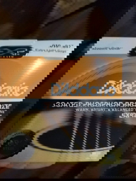 Χορδές ακουστικής κιθάρας d'addario