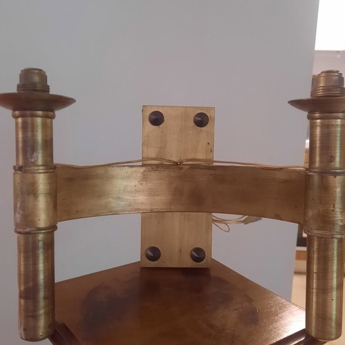 Bronze wall light like new, height 38cm