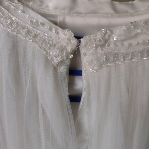 Wedding dress handmade like new, lace skirt and top with bodysuit