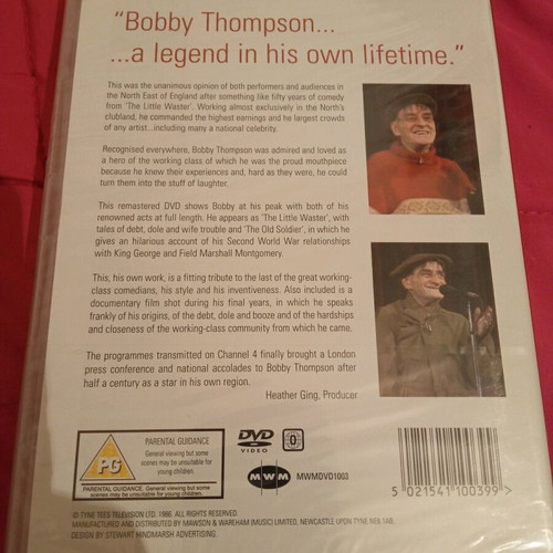 Bobby Thompson The Little Waster DVD new, comedy subbed