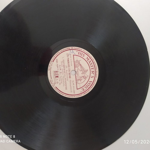 Pernoun ta Synnefiakia gramophone record used, 1952