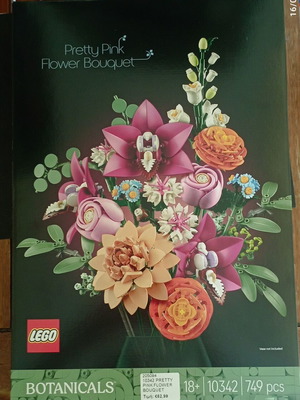 Lego Botanicals Pretty Pink Flower Bouquet new