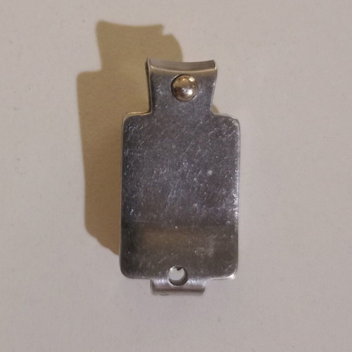 Mini Nail Clipper Keychain Used, Playing Card Shape