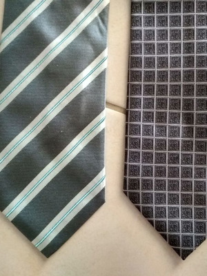 Silk ties Manetti and Fedo Lini like new with vintage Marc Kostner tie gift