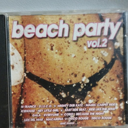 Beach Party Vol. 2 CD used, electronic music