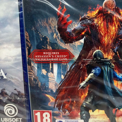 Assassin's Creed Valhalla Ultimate Edition PS4 with Dawn of Ragnarok PS5 DLC new