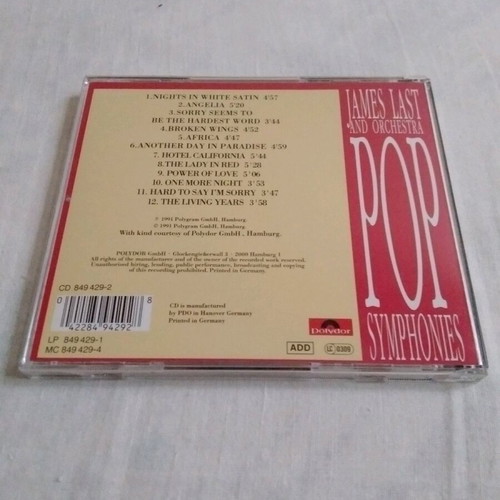 James Last CD in excellent condition