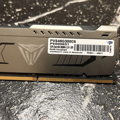 Ram DDR4, DDR3, DDR2, and DDR used modules