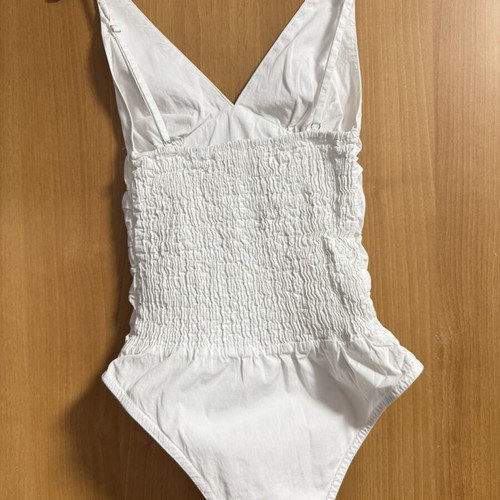 Zara white bodysuit, XS