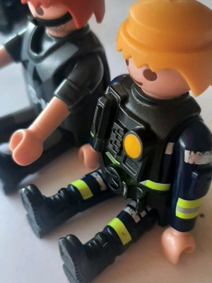 Playmobil security figures used