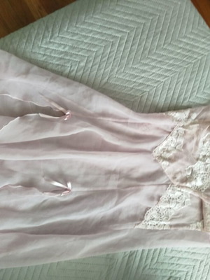Baby doll pink soft with lace, like new