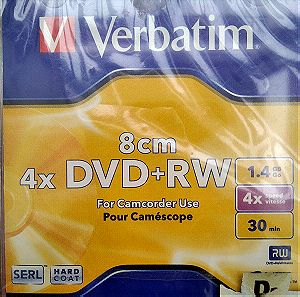 Verbatim DVD+RW 1.4GB/30min (8cm Recordable)