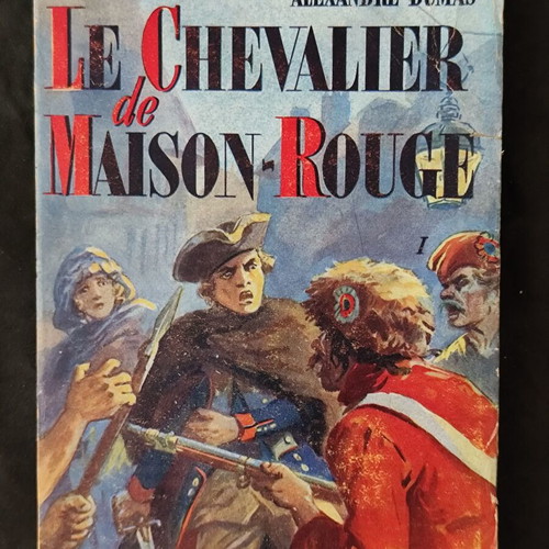 Le Chevalier de Maison-Rouge I-II by Alexandre Dumas used, French