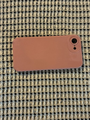 Silicone Case for iPhone SE like new, pink