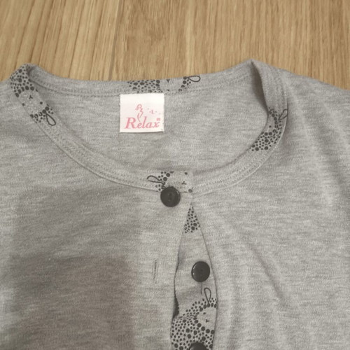 Relax Anatomic women's nightgowns like new, size L, grey and pomegranate pink