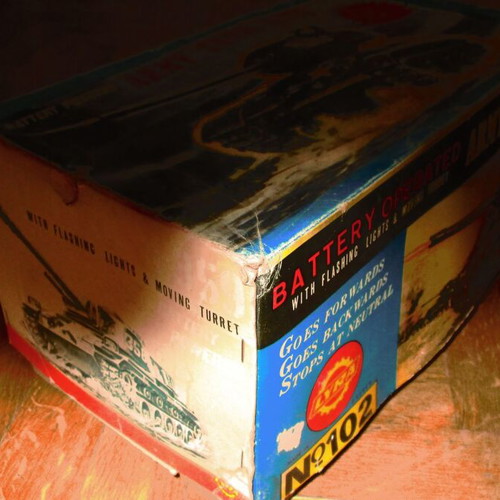 Leopard Battery-Powered Plastic Tank New from Lyra 70s