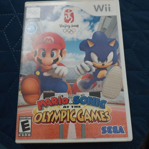 Mario and Sonic at the Olympic Games Nintendo Wii game used, USA version
