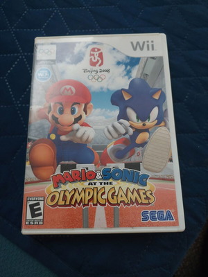 Mario and Sonic at the Olympic Games Nintendo Wii game used, USA version