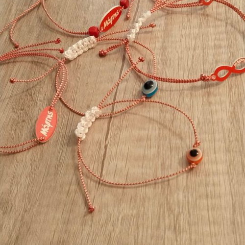 Martakia bracelets new, pack of 8 pieces