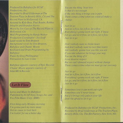 Toni Braxton Secrets 1996 CD album with booklet, like new